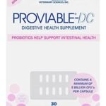 Proviable Digestive Health Supplement Multi-Strain Probiotics and Prebiotics for Cats and Dogs – With 7 Strains of Bacteria, 30 Capsules  Pet Probiotic Nutritional Supplements : Pet Supplies