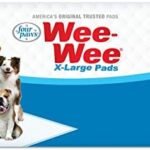 Four Paws Wee-Wee Superior Performance X-Large Dog Pee Pads – Dog & Puppy Pads for Potty Training – Dog Housebreaking & Puppy Supplies – 28″ x 34″ (40 Count),White  Everything Else