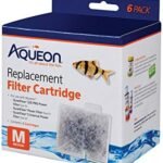 Aqueon Replacement Filter Cartridges Medium – 6 pack  Aquarium Filter Accessories : Pet Supplies