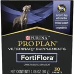 Purina Pro Plan Veterinary Supplements FortiFlora Dog Probiotic Supplement, Canine Nutritional Supplement – 30 Ct. Box  Pet Probiotic Nutritional Supplements : Pet Supplies