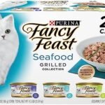 Purina Fancy Feast Grilled Wet Cat Food Seafood Collection in Wet Cat Food Variety Pack – (Pack of 24) 3 oz. Cans  Canned Wet Pet Food : Pet Supplies