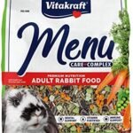 Vitakraft Menu Premium Rabbit Food – Alfalfa Pellets Blend – Vitamin and Mineral Fortified, Carrots,Greens,Grains,Fruits, 5 Lb  Pet Supplies