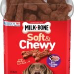 Milk-Bone Soft & Chewy Dog Treats, Beef & Filet Mignon Recipe, 25 Ounce  Pet Treat Biscuits : Pet Supplies