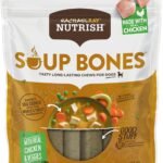 Rachael Ray Nutrish Soup Bones Dog Treats, Chicken & Veggies Flavor, 11 Bones  Pet Supplies